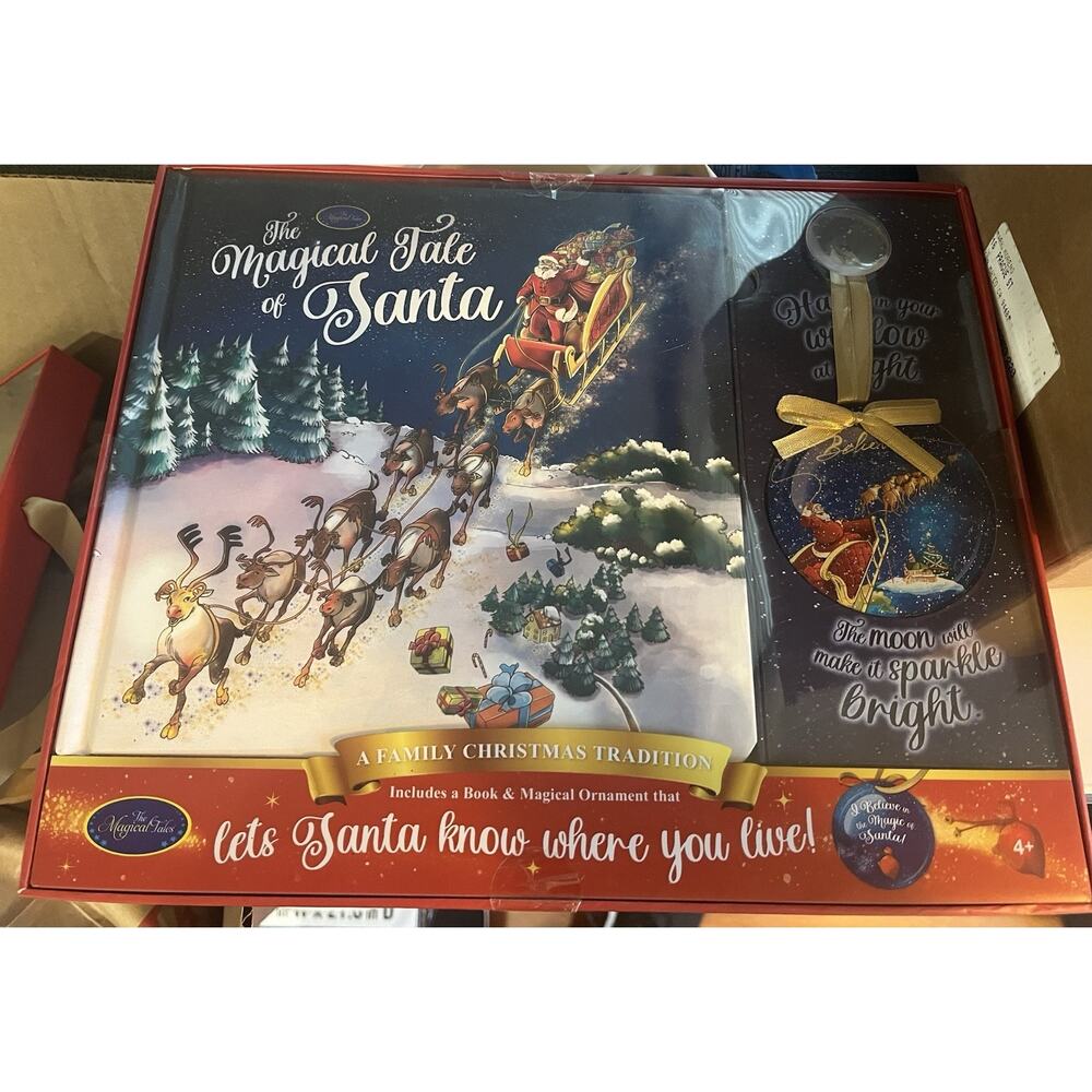 The Magical Tale of Santa- A Family Tradition for Christmas Eve Picture Book NEW